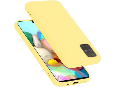 Carcasa para Samsung Galaxy A51 4G / M40s Amarillo