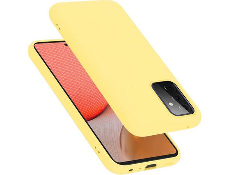 Carcasa para Samsung Galaxy A72 4G / 5G Amarillo