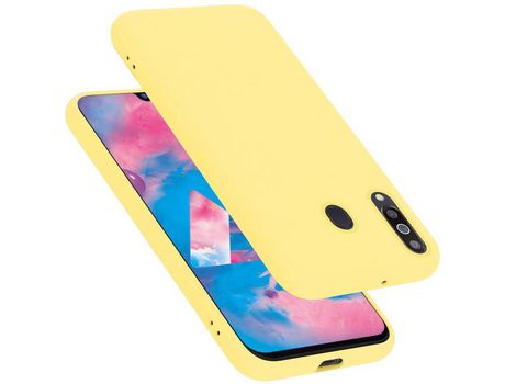 Carcasa para Samsung Galaxy M30 / A40s Amarillo