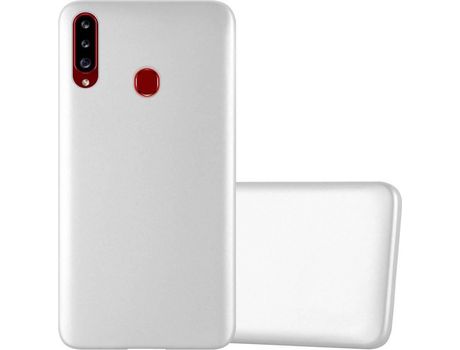 Carcasa para Samsung Galaxy A20s Plateado