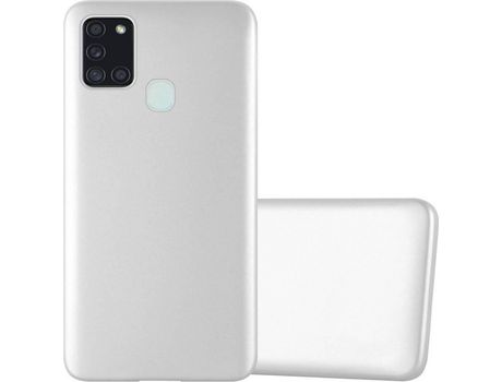 Carcasa para Samsung Galaxy A21s Prateado