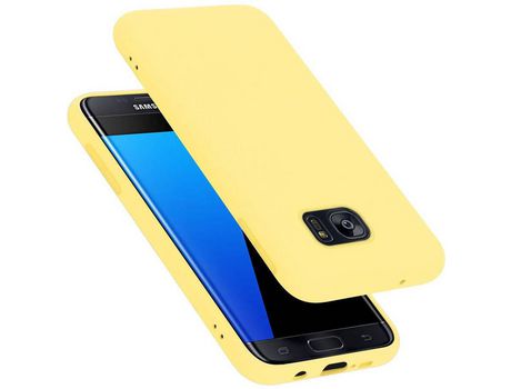 Carcasa para Samsung Galaxy S7 EDGE Amarillo