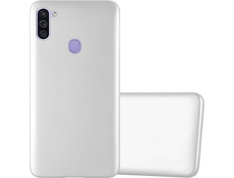 Carcasa para Samsung Galaxy A11 / M11 Plateado