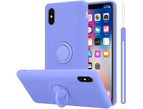 Carcasa para iPhone X / XS CADORABO Roxo