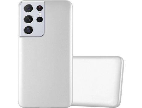 Carcasa para Samsung Galaxy S21 ULTRA Plateado