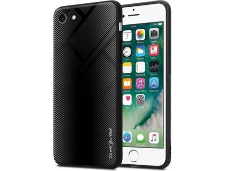 Carcasa para iPhone 7 / 7S / 8 / SE 2020 CADORABO Negro