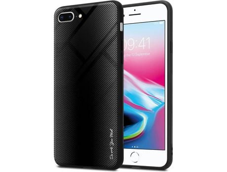 Carcasa para iPhone 7 PLUS / 7S PLUS / 8 PLUS CADORABO Negro