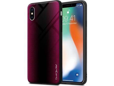 Carcasa para iPhone X / XS CADORABO Rosa