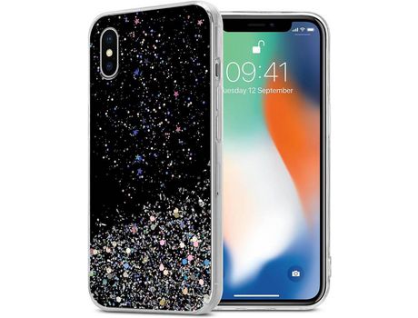 Carcasa para iPhone X / XS CADORABO Negro