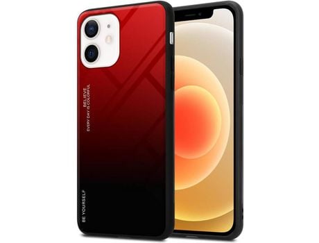 Carcasa para iPhone 12 MINI CADORABO Negro