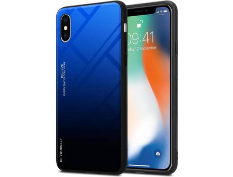 Carcasa para iPhone X / XS CADORABO Negro