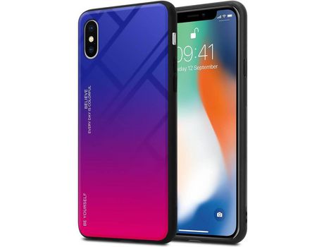 Carcasa para iPhone X / XS CADORABO Negro