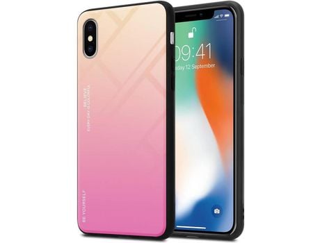 Carcasa para iPhone X / XS CADORABO Negro