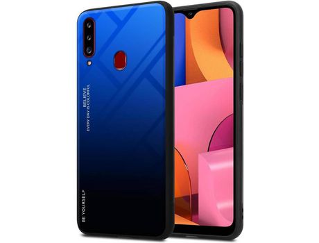 Carcasa para Samsung Galaxy A20s Negro