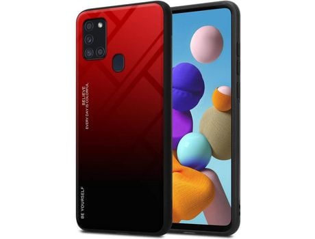 Carcasa para Samsung Galaxy A21s Negro