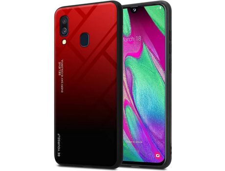 Carcasa para Samsung Galaxy A40 Negro