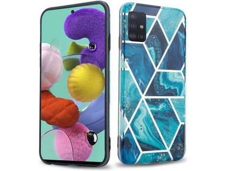 Carcasa para Samsung Galaxy A51 5G Azul