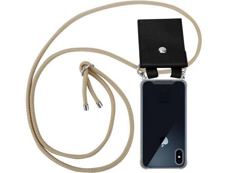 Carcasa para iPhone X / XS CADORABO Castanho