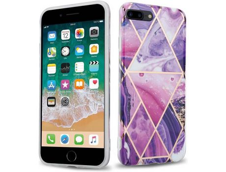 Carcasa para iPhone 7 PLUS / 7S PLUS / 8 PLUS CADORABO Roxo