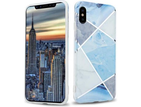 Carcasa para iPhone X / XS CADORABO Azul