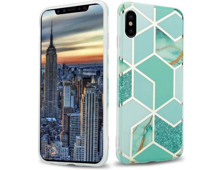 Carcasa para iPhone X / XS CADORABO Verde