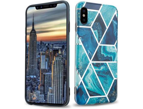 Carcasa para iPhone X / XS CADORABO Azul