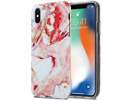 Carcasa para iPhone X / XS CADORABO Rosa
