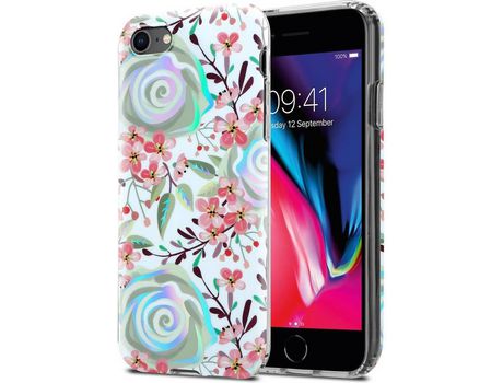 Carcasa para iPhone 7 / 7S / 8 / SE 2020 CADORABO Blanco