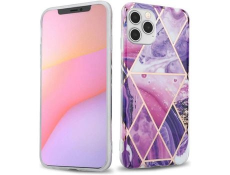 Carcasa para iPhone 12 / 12 PRO CADORABO Roxo