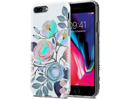 Carcasa para iPhone 7 PLUS / 7S PLUS / 8 PLUS CADORABO Blanco