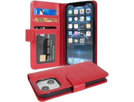 Carcasa para iPhone 13 MINI CADORABO Rojo
