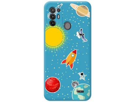 Carcasa para ZTE Blade A52 TUMUNDOSMARTPHONE Azul
