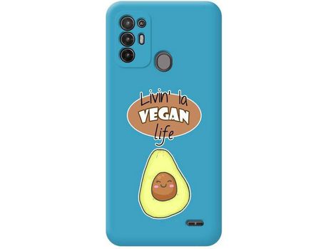 Carcasa para ZTE Blade A52 TUMUNDOSMARTPHONE Azul
