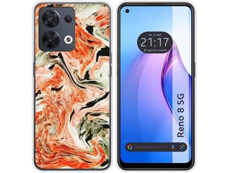 Carcasa para Oppo Reno 8 5G TUMUNDOSMARTPHONE Multicolor