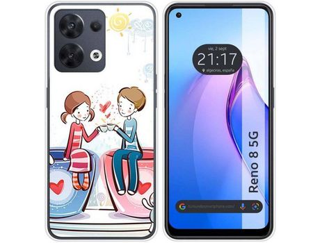 Carcasa para Oppo Reno 8 5G TUMUNDOSMARTPHONE Multicolor
