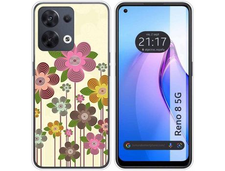 Carcasa para Oppo Reno 8 5G TUMUNDOSMARTPHONE Multicolor