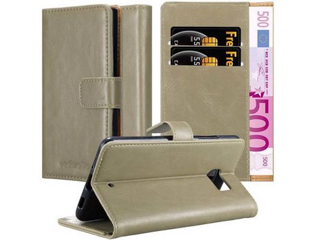 Carcasa para HTC U ULTRA CADORABO Marrón