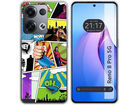 Carcasa para Oppo Reno 8 Pro 5G TUMUNDOSMARTPHONE Multicolor