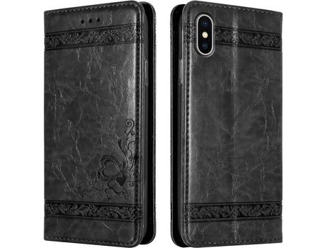 Carcasa para iPhone X / XS CADORABO Negro