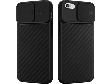 Carcasa para iPhone 6 PLUS / 6S PLUS CADORABO Negro