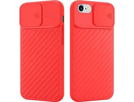 Carcasa para iPhone 7 / 7S / 8 / SE 2020 CADORABO Rojo
