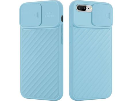 Carcasa para iPhone 7 PLUS / 7S PLUS / 8 PLUS CADORABO Turquesa