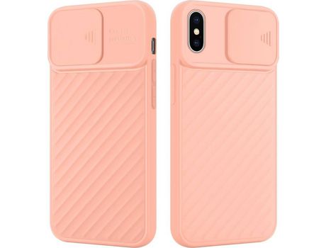 Carcasa para iPhone X / XS CADORABO Rosa