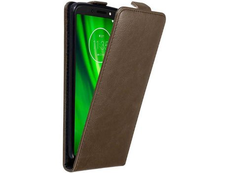 Carcasa para Motorola MOTO E5 / G6 PLAY CADORABO Marrón