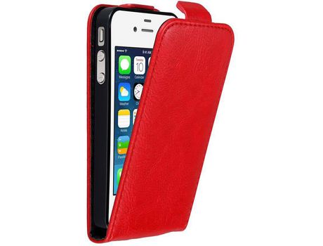 Carcasa para iPhone 4 / 4S CADORABO Rojo