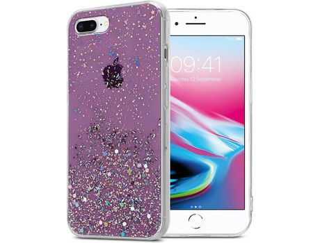 Carcasa para iPhone 7 PLUS / 7S PLUS / 8 PLUS CADORABO Roxo