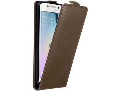 Carcasa para Samsung Galaxy S6 EDGE Marrón