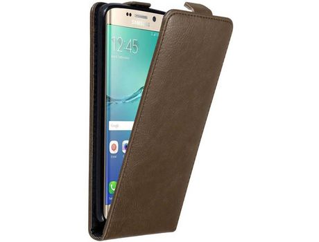 Carcasa para Samsung Galaxy S6 EDGE PLUS Marrón