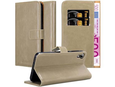 Carcasa para HTC Desire 10 LIFESTYLE / Desire 825 CADORABO Marrón