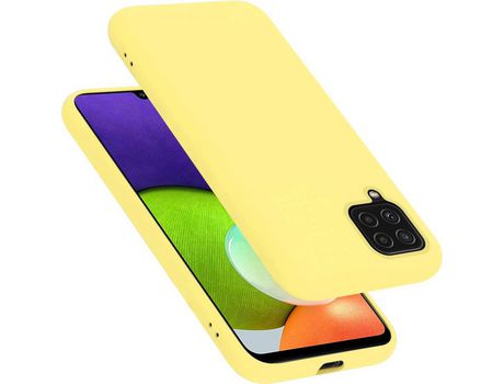 Carcasa para Samsung Galaxy A22 4G / M22 / M32 4G Amarillo